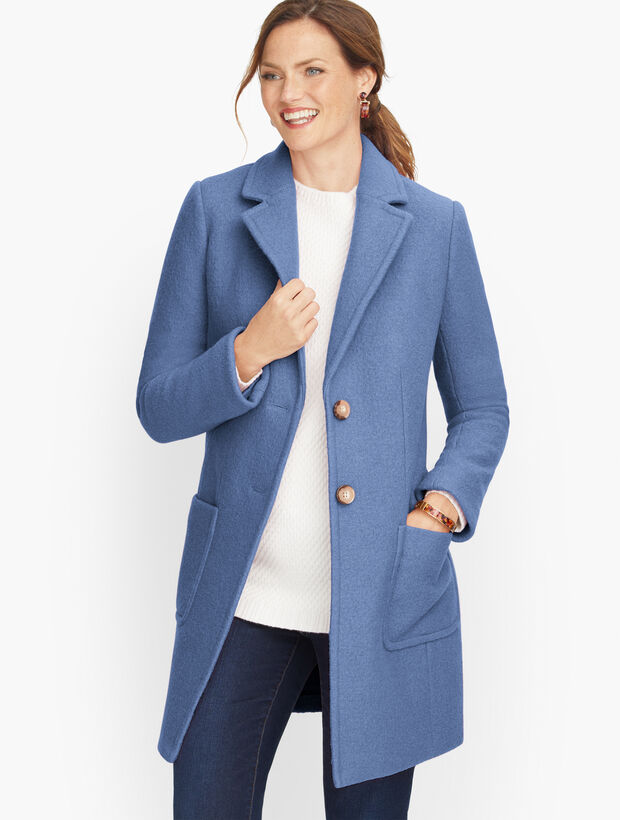 Boiled Wool Coat
