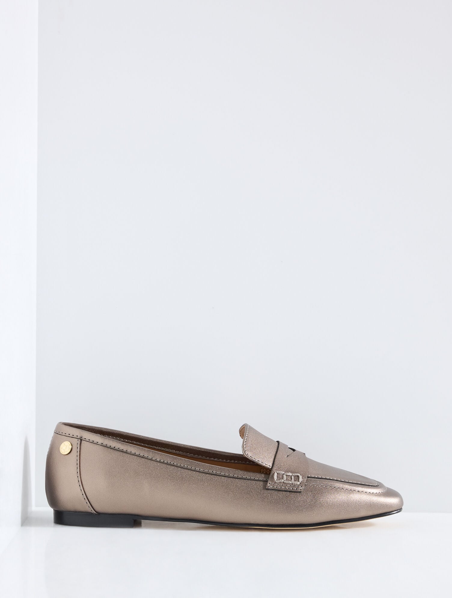 Erin Metallic Nappa Loafers