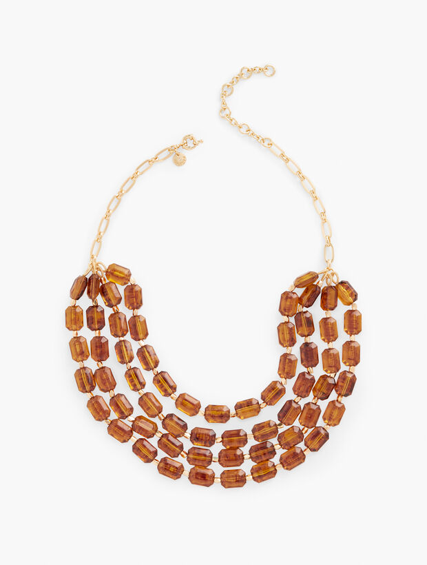 Amber Statement Necklace