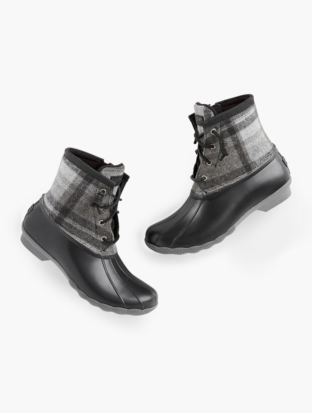 Sperry&reg; Saltwater All Weather Boots - Wool Plaid
