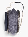 Wicker &amp; Leather Shoulder Bag