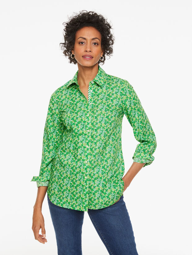 Modern Classic Shirt - Dancing Clovers