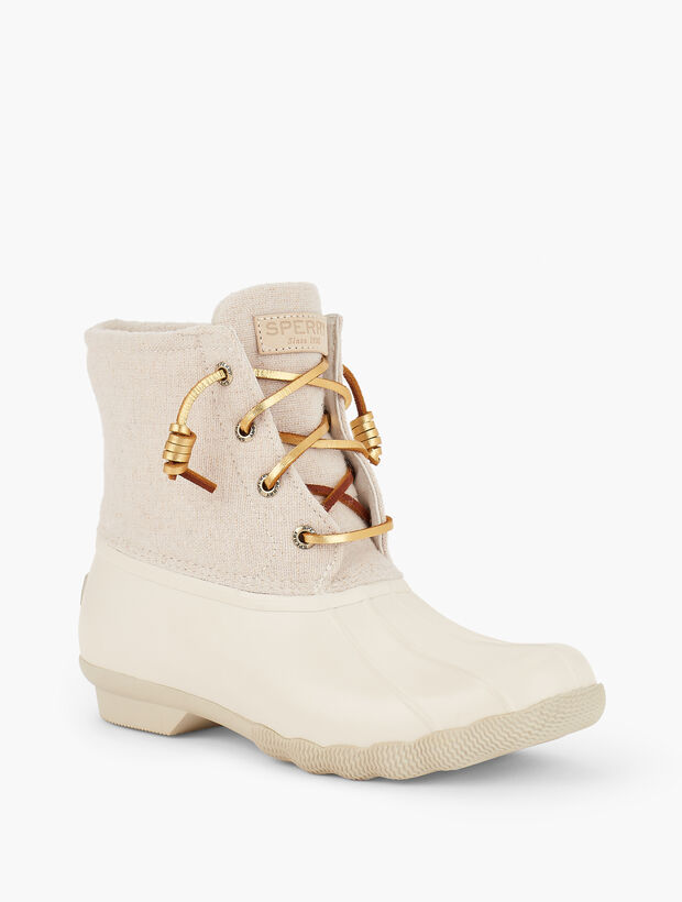 Sperry&reg; Saltwater Sparkle Rubber Rain Boots