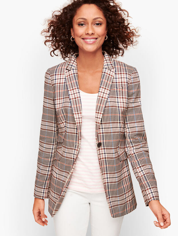 Friday Plaid Blazer