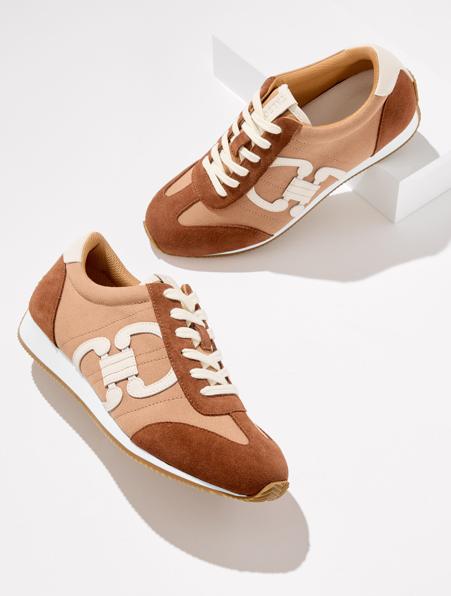 Alex Status Herringbone Suede Sneakers - image 3