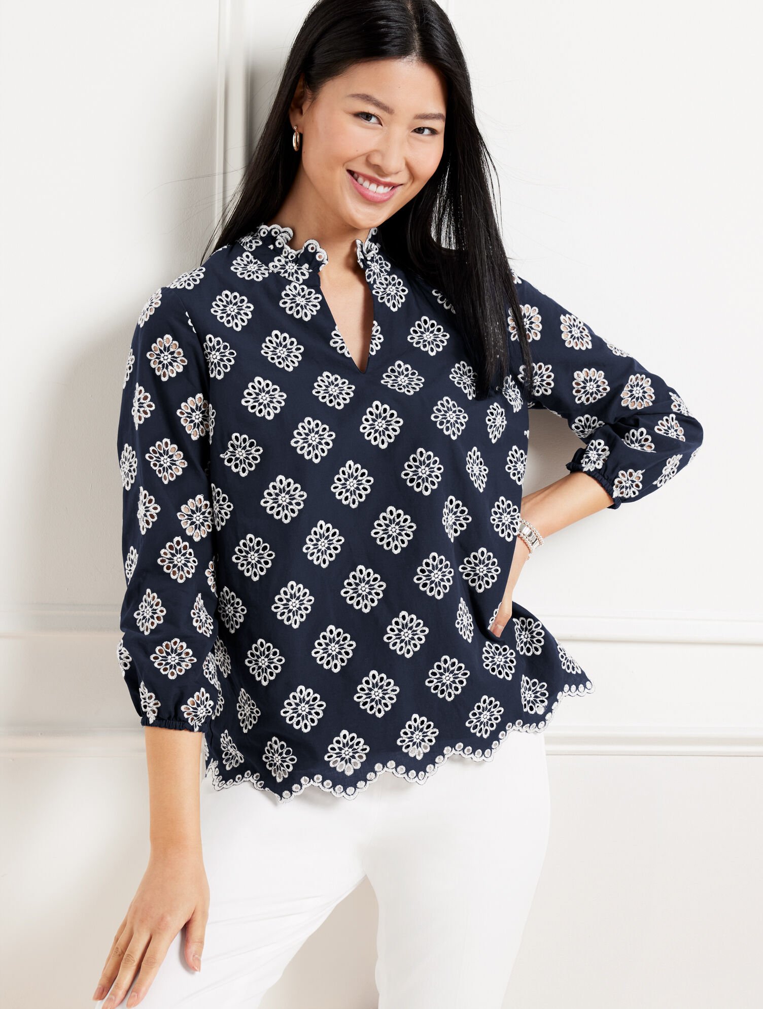 blouses at talbots
