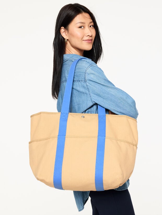Talbots Wallets Coastal Classic Tote | Talbots