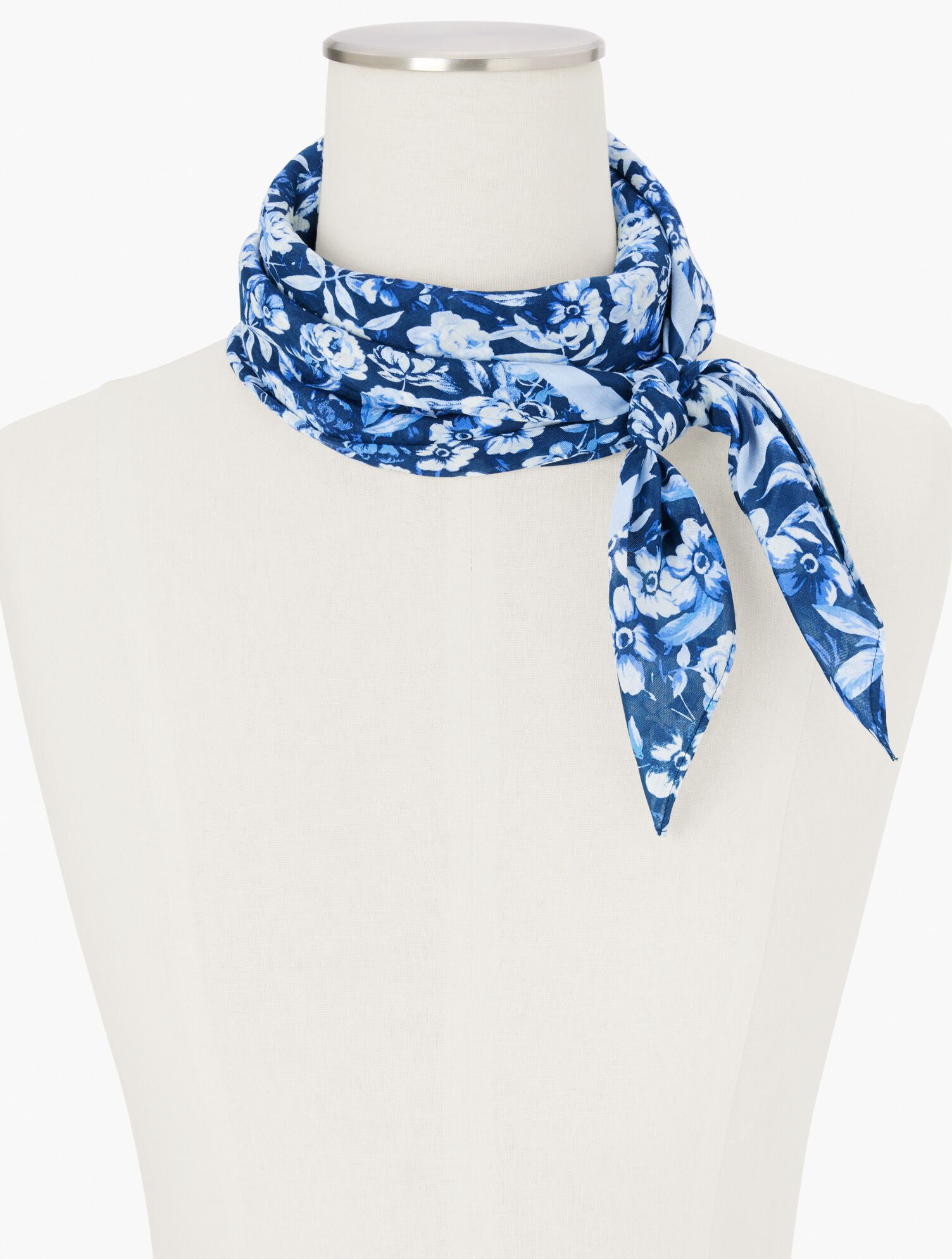Ravishing Floral Square Scarf