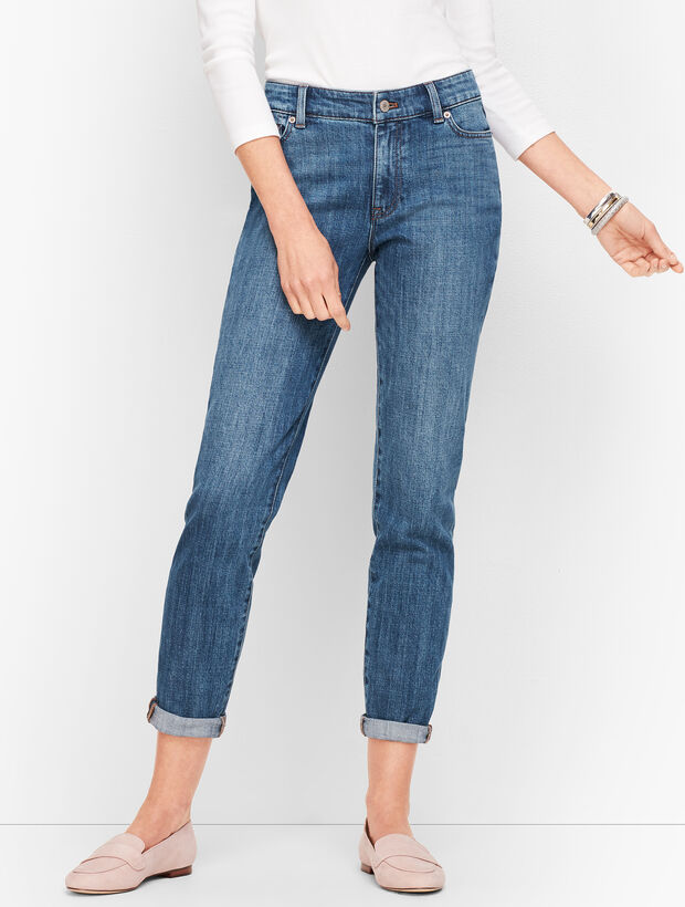 Girlfriend Jeans - Genuine Medium Wash