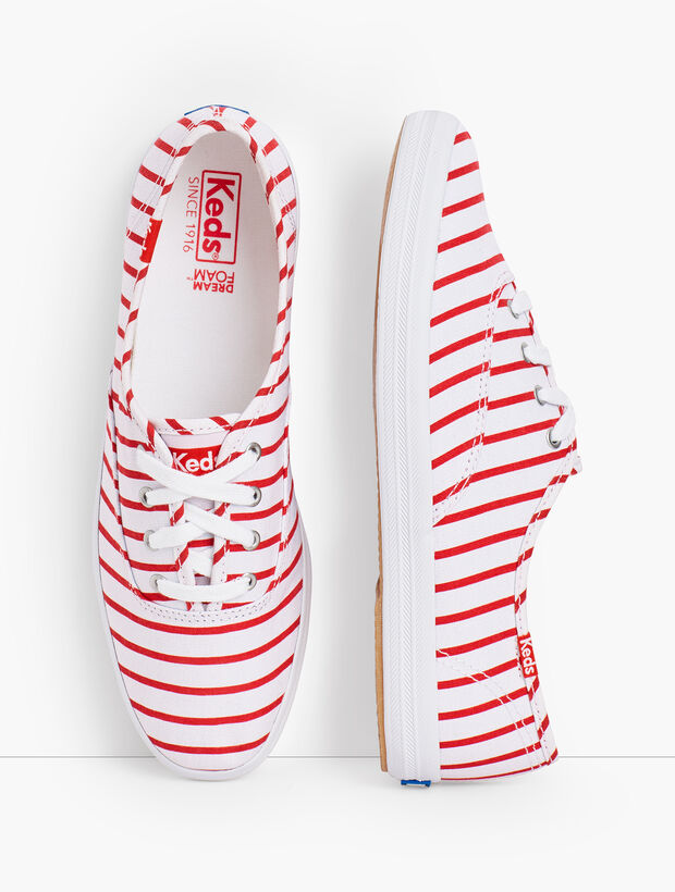 Keds&reg; Champion Sneakers - Breton Stripe