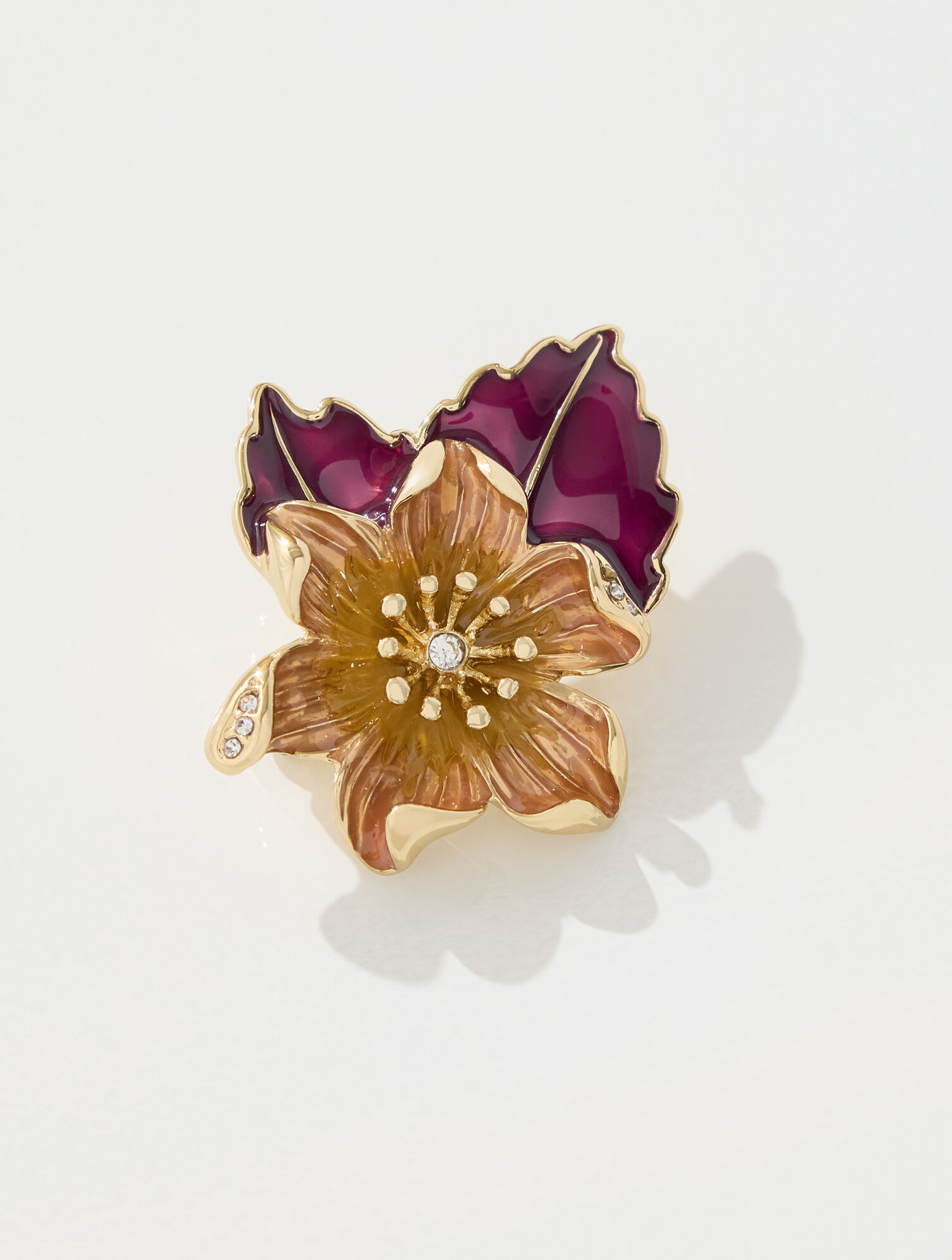 Fall Flower Brooch