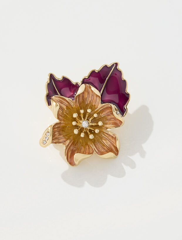 Fall Flower Brooch