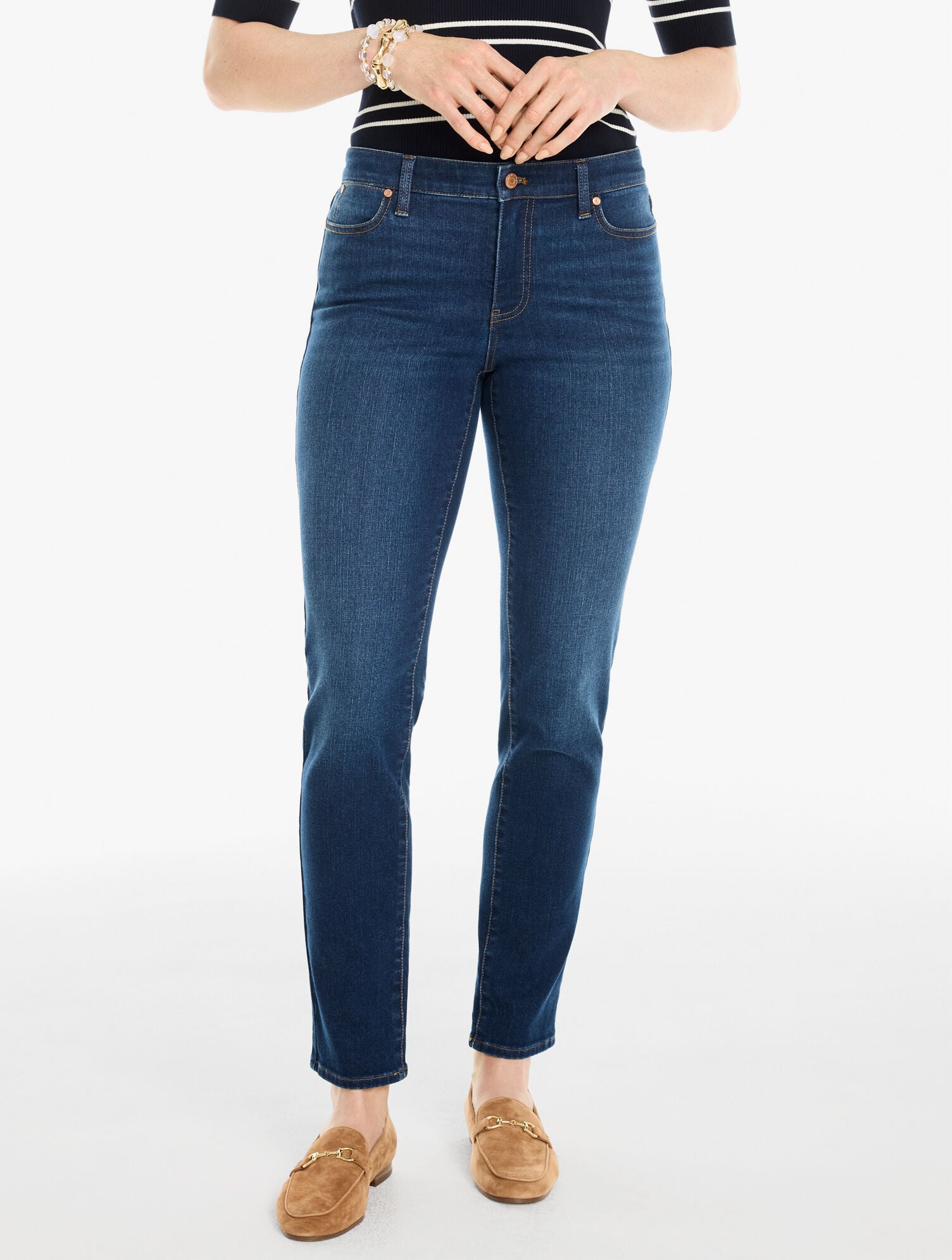 Slim Ankle Jeans - Curvy Fit