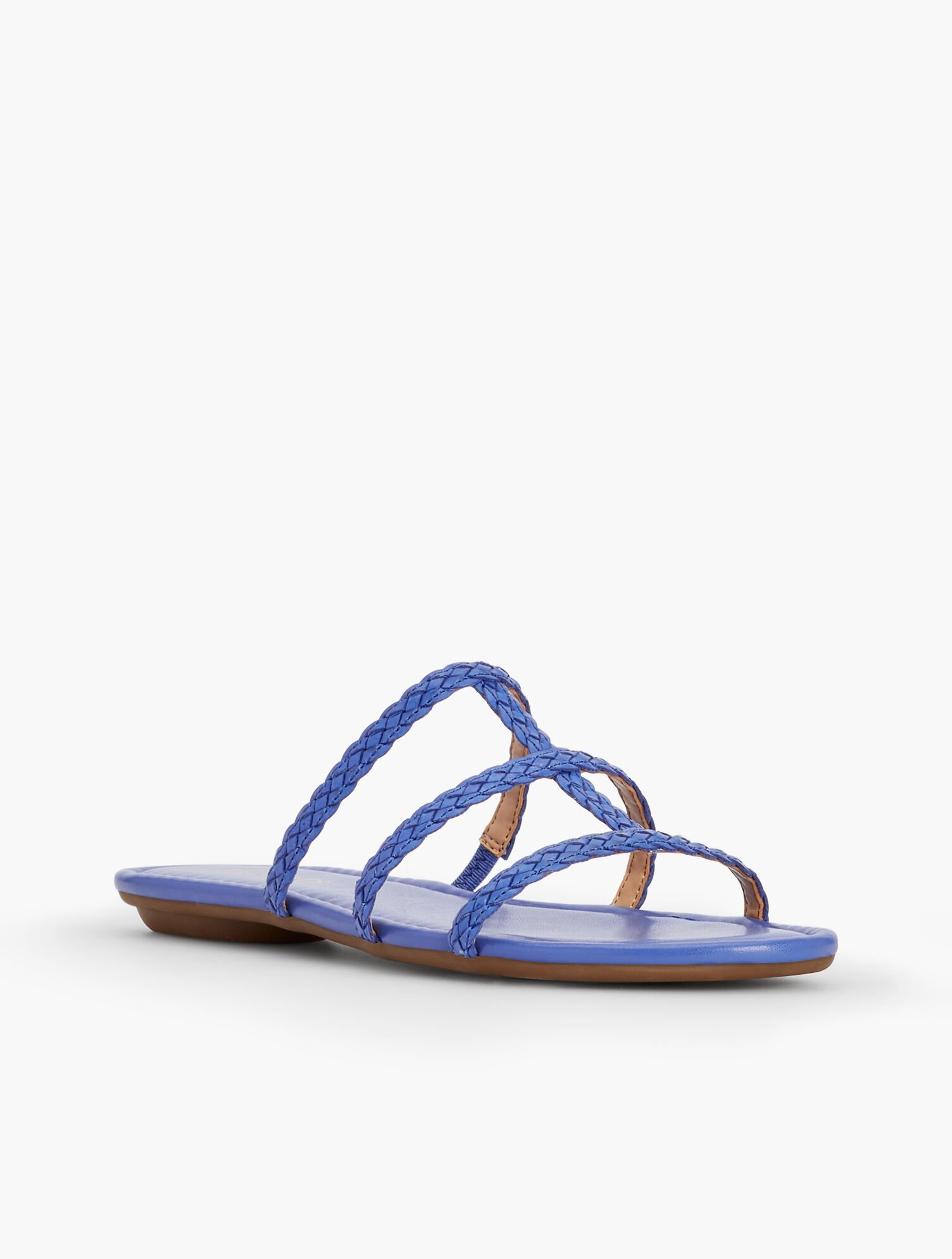 Sadie Braided Slides - Solid