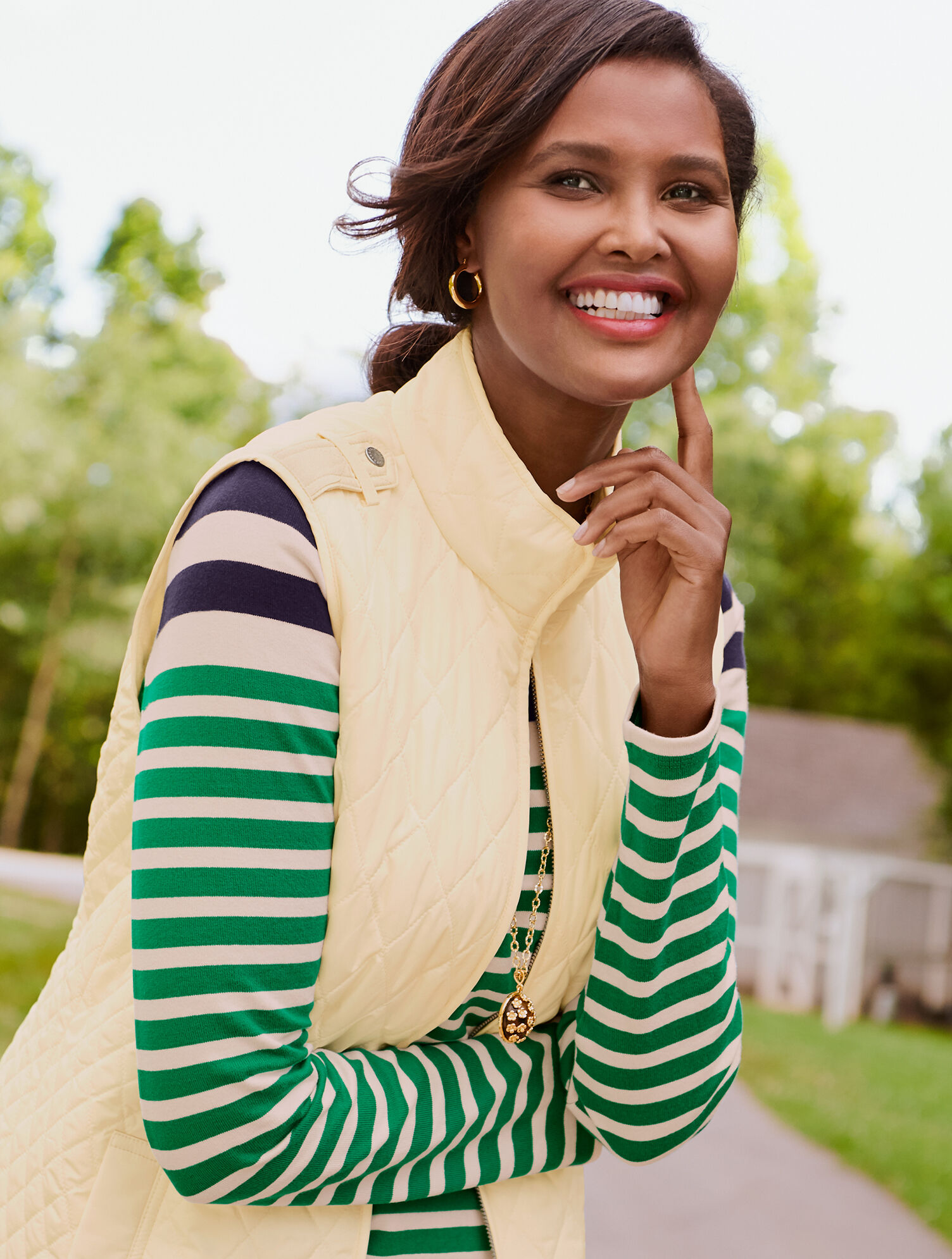 Diamond Quilted Vest
