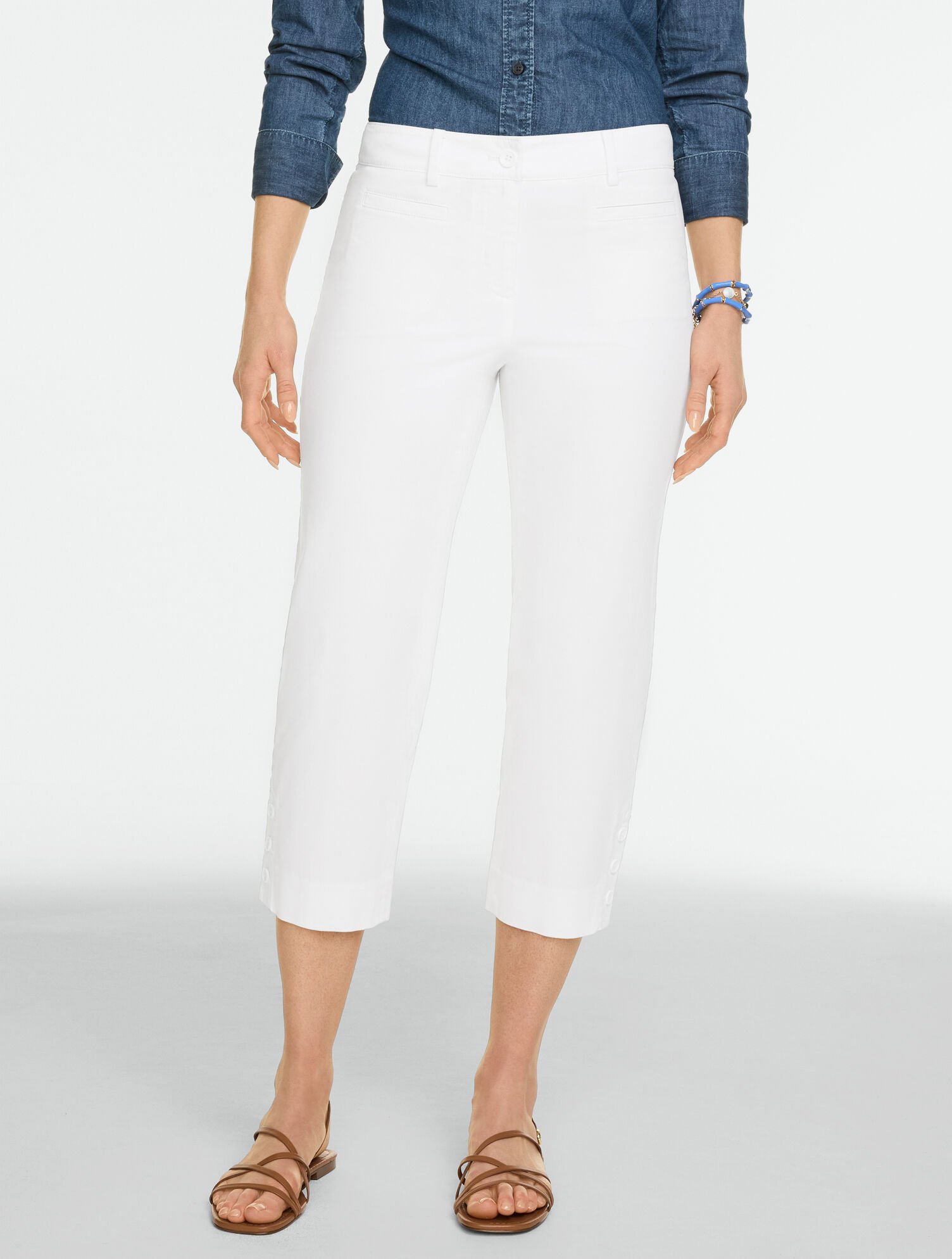Heritage Twill Capri Pants