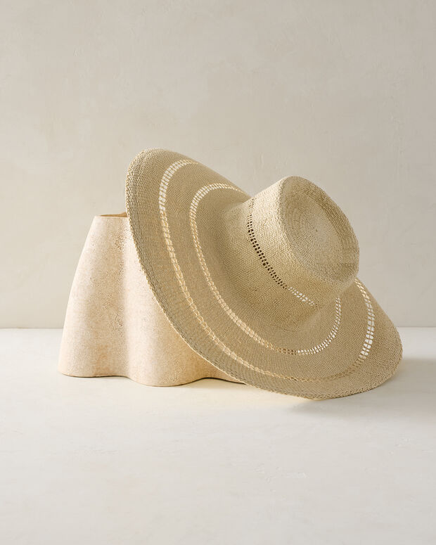 Straw Perforated Sun Hat