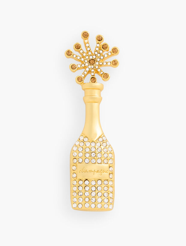 Champagne Brooch