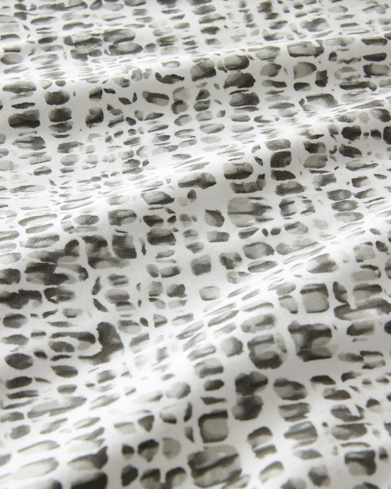 Organic Cotton Jersey Pebble Print Pajama Top