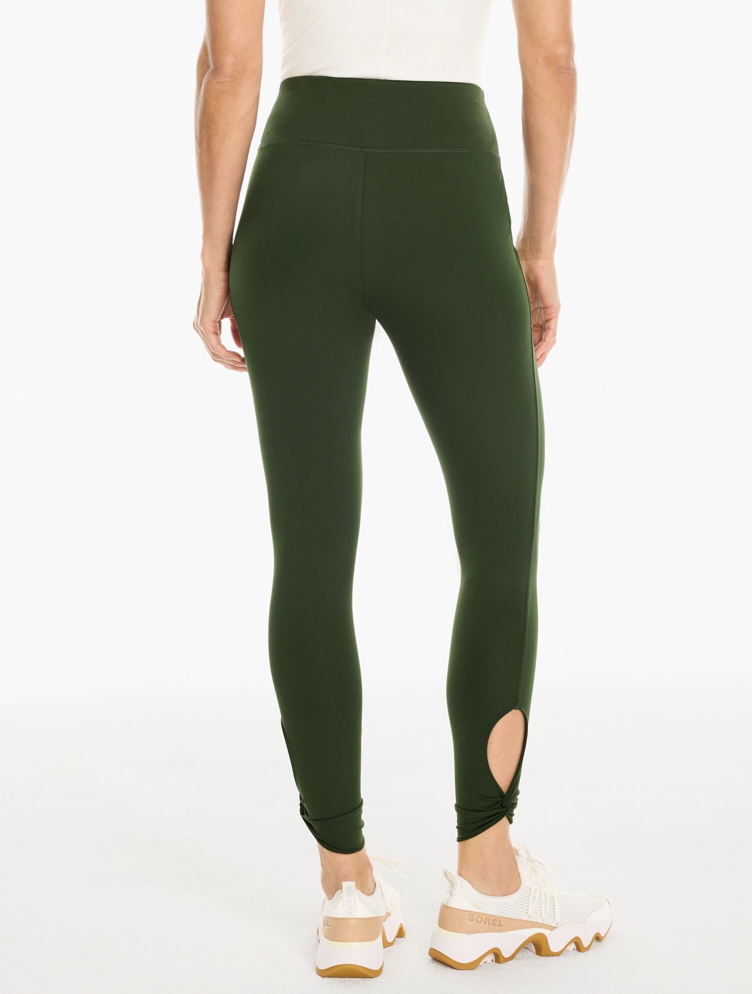 Out &amp; About Twist Capri Leggings