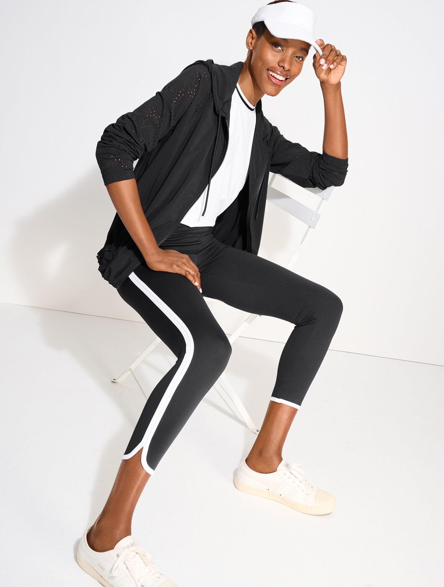 Lightweight Woven Stretch Jacket - Laser Cut
