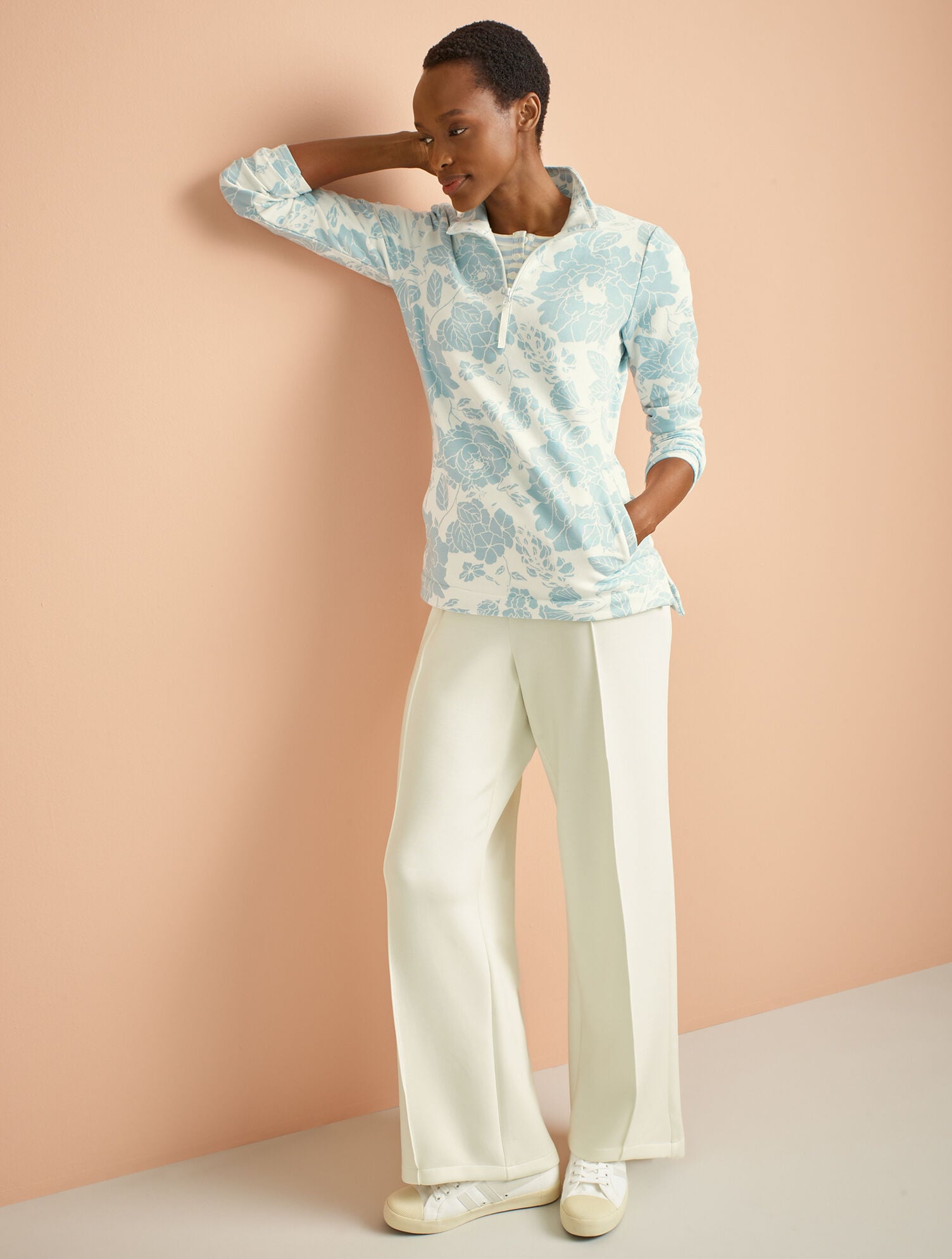 AirKnit Stretch Wide Leg Pants - Colors