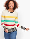 Pima Cotton Stripe Sweater