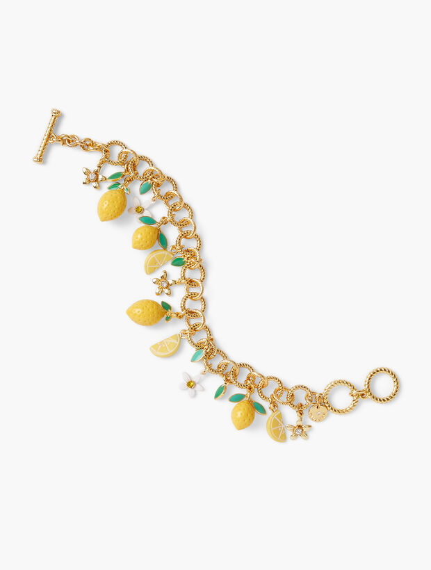 Lemon Charm Bracelet