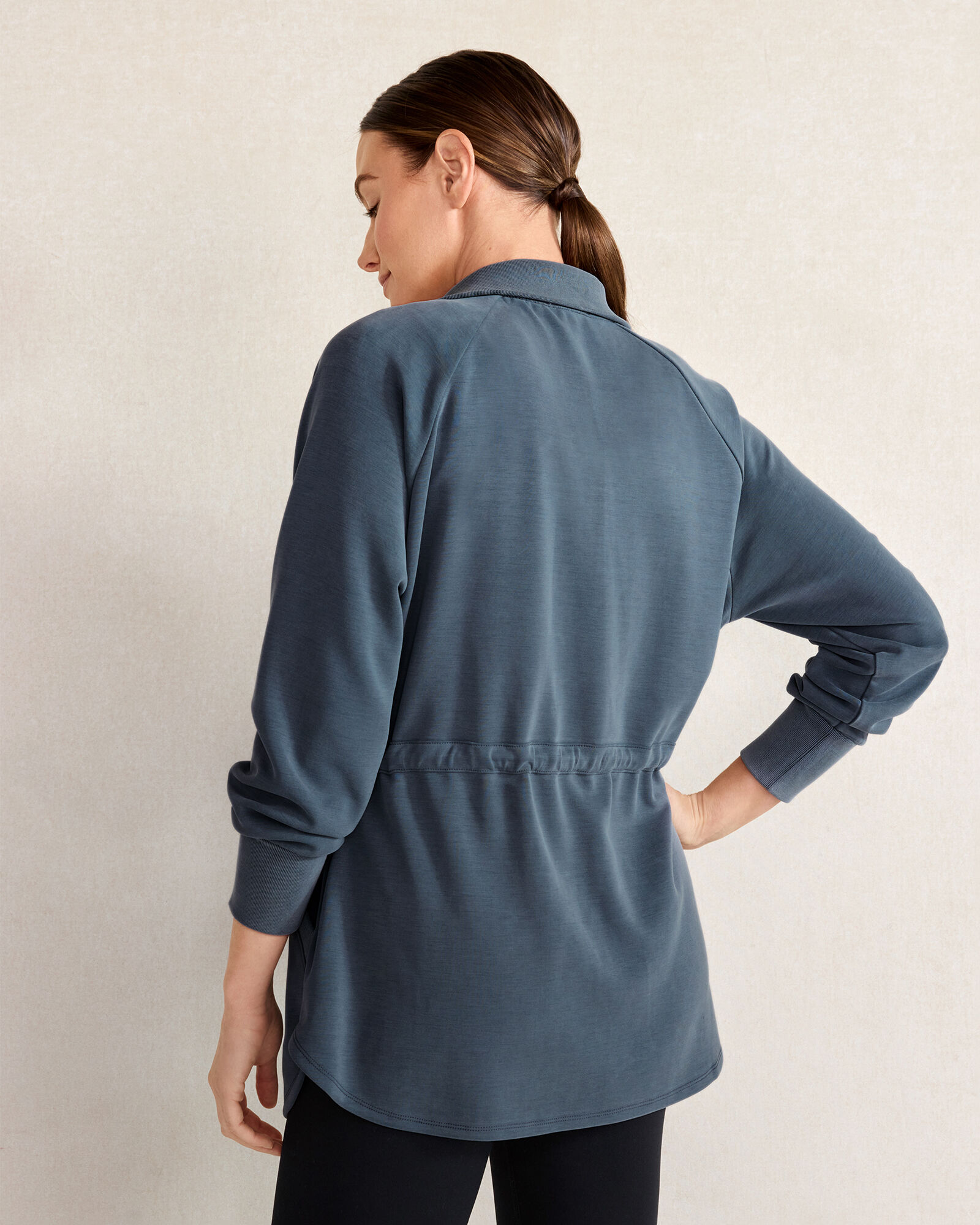 Balance Double-Knit Drawstring Jacket