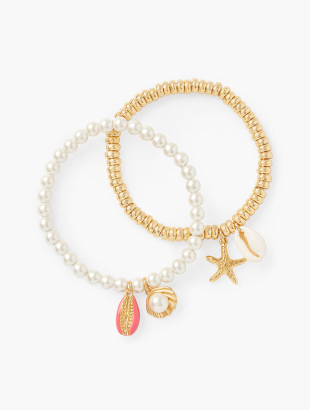 Pretty Seashells Bracelet Set