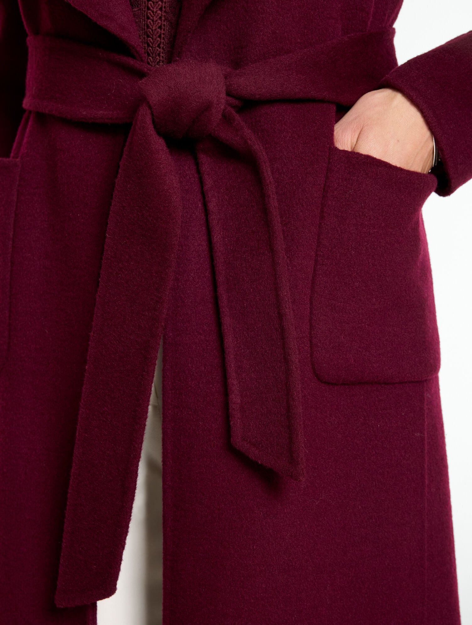 Double Face Belted Coat