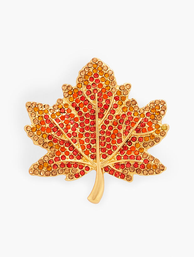 Maple Leaf Brooch
