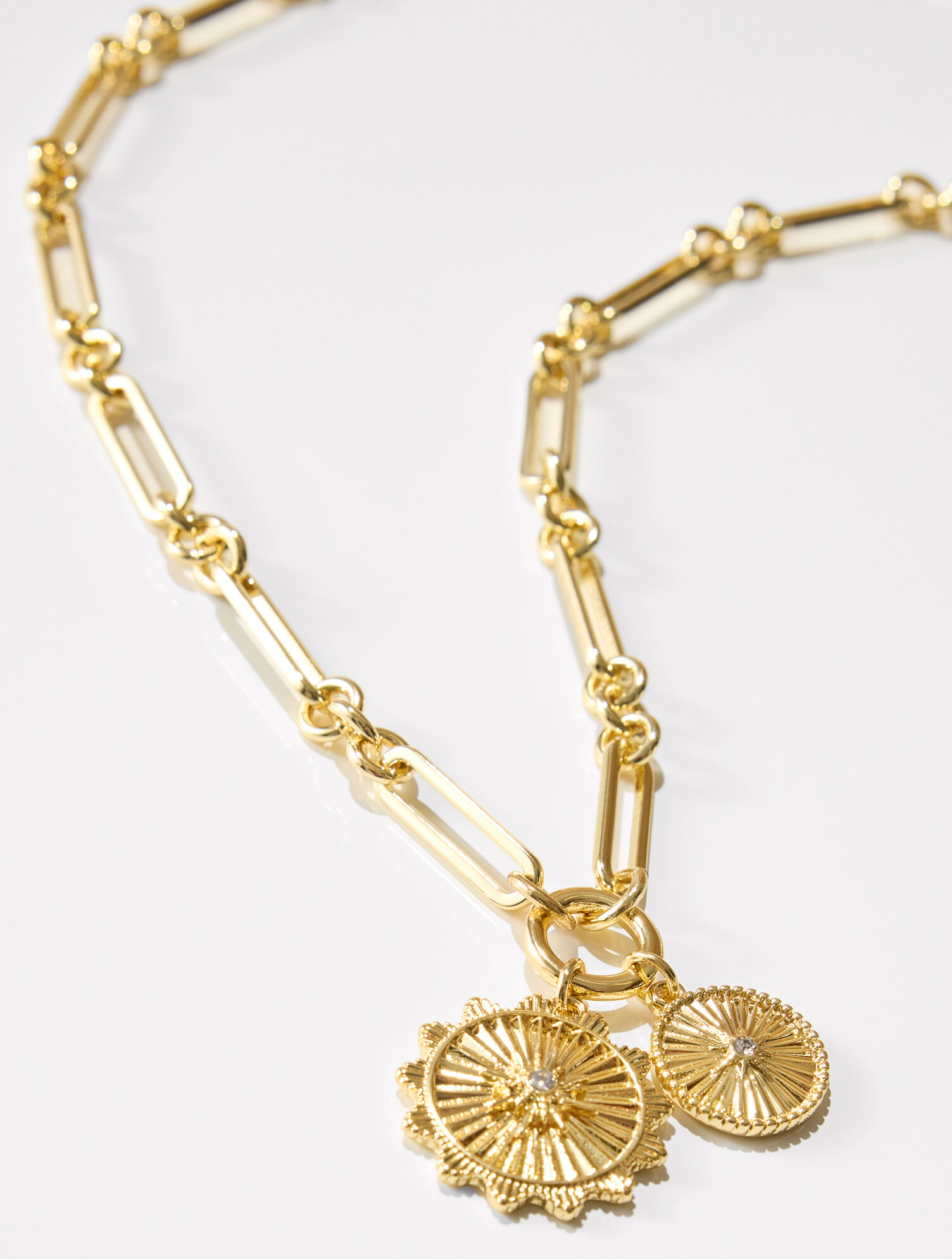 Deco Heirloom Charm Necklace