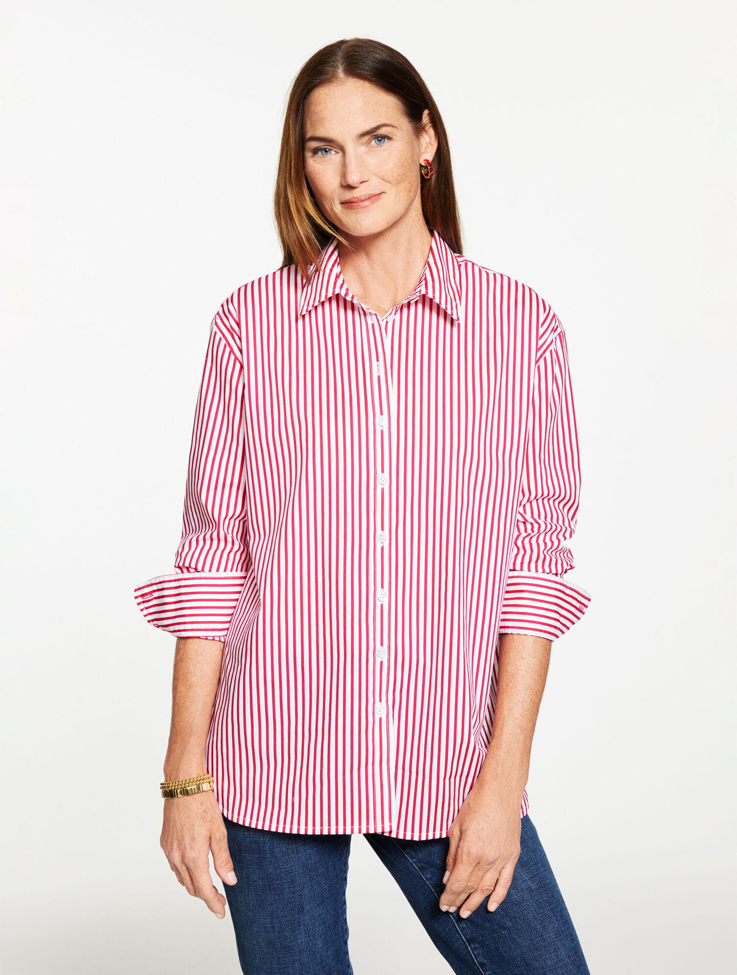 Everyday Relaxed Shirt - Bold Stripe