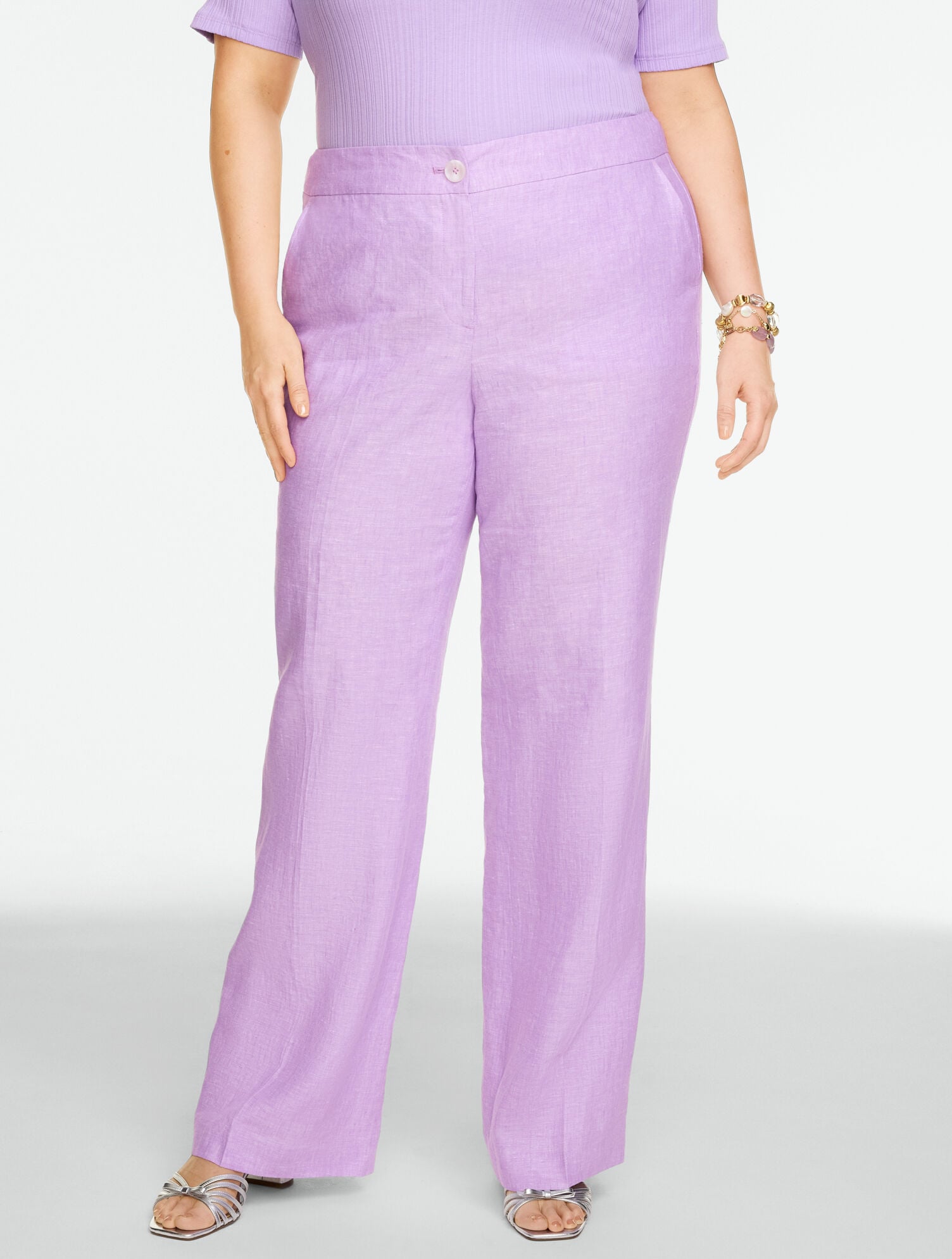 Linen Wide Leg Pants