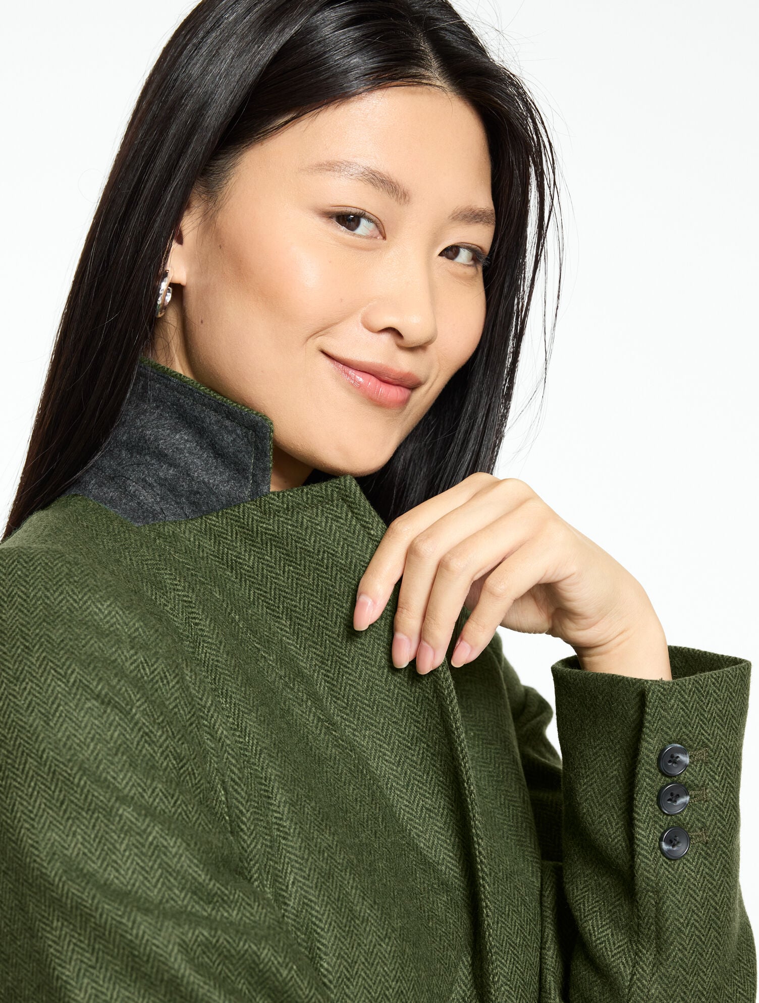 Classic Shetland Blazer - Herringbone - thumbnail 4