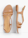 Keri Strap Sandals - Patent Leather