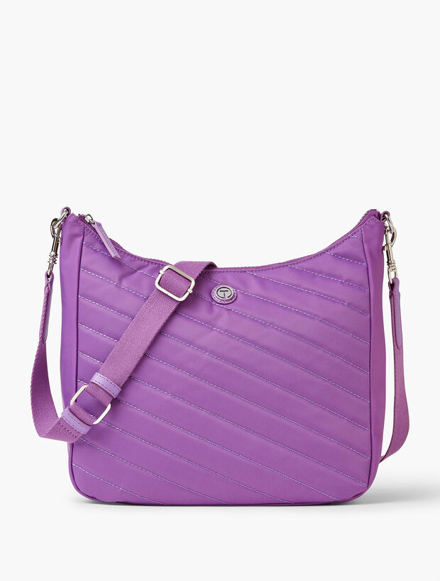 Quilted Nylon Crossbody Bag Talbots