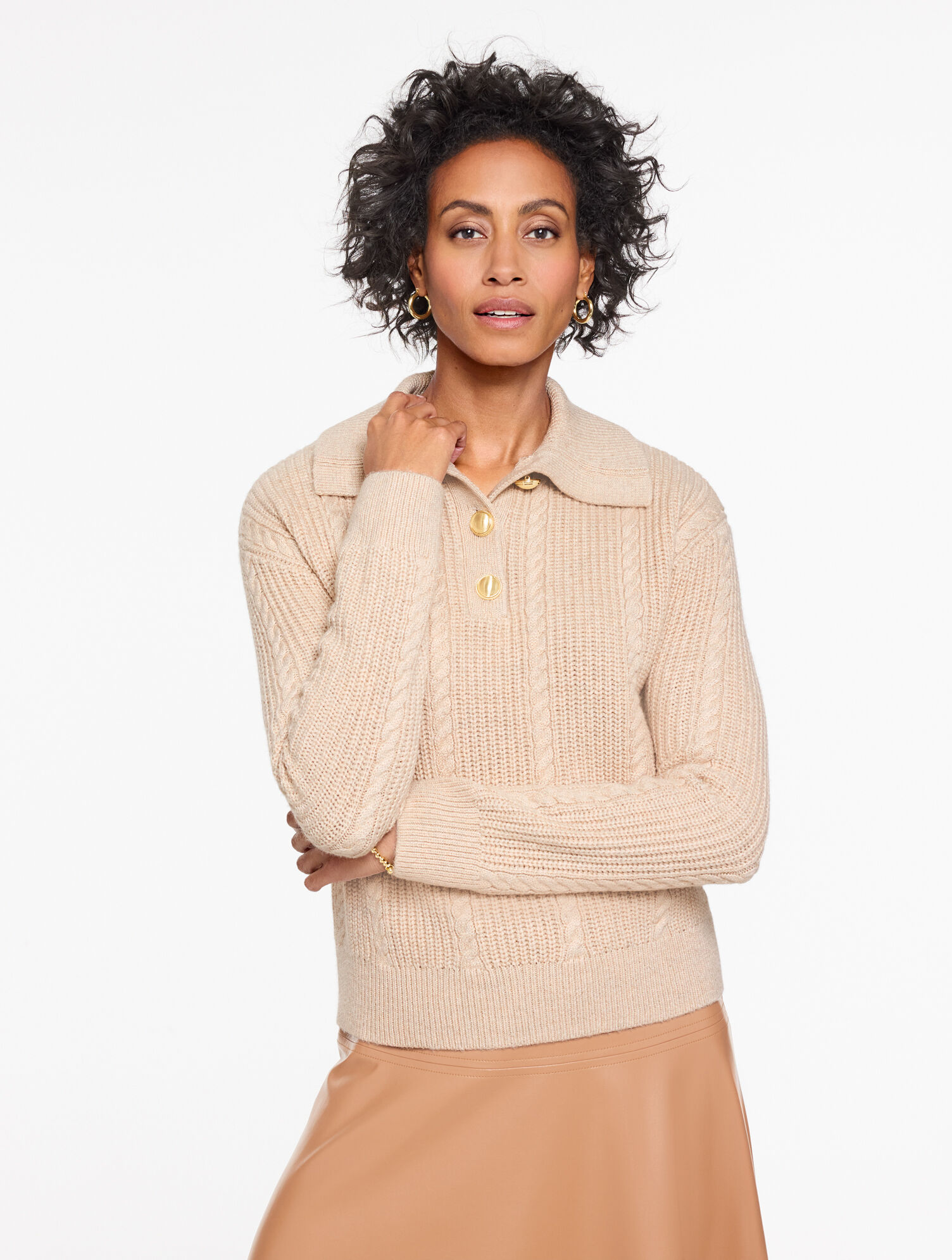Johnny Collar Pullover