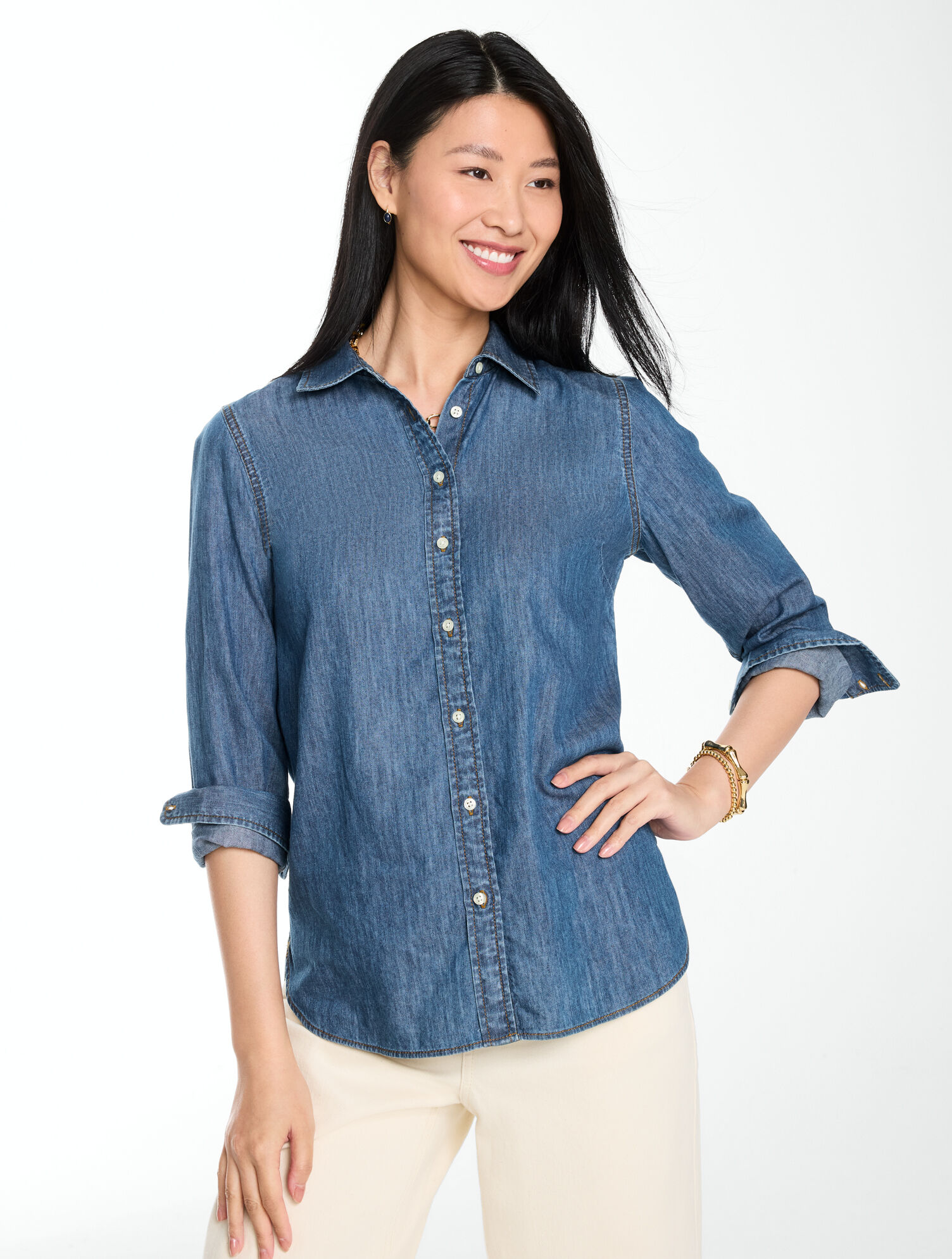 Denim Modern Classic Shirt - Everyday Blue Wash