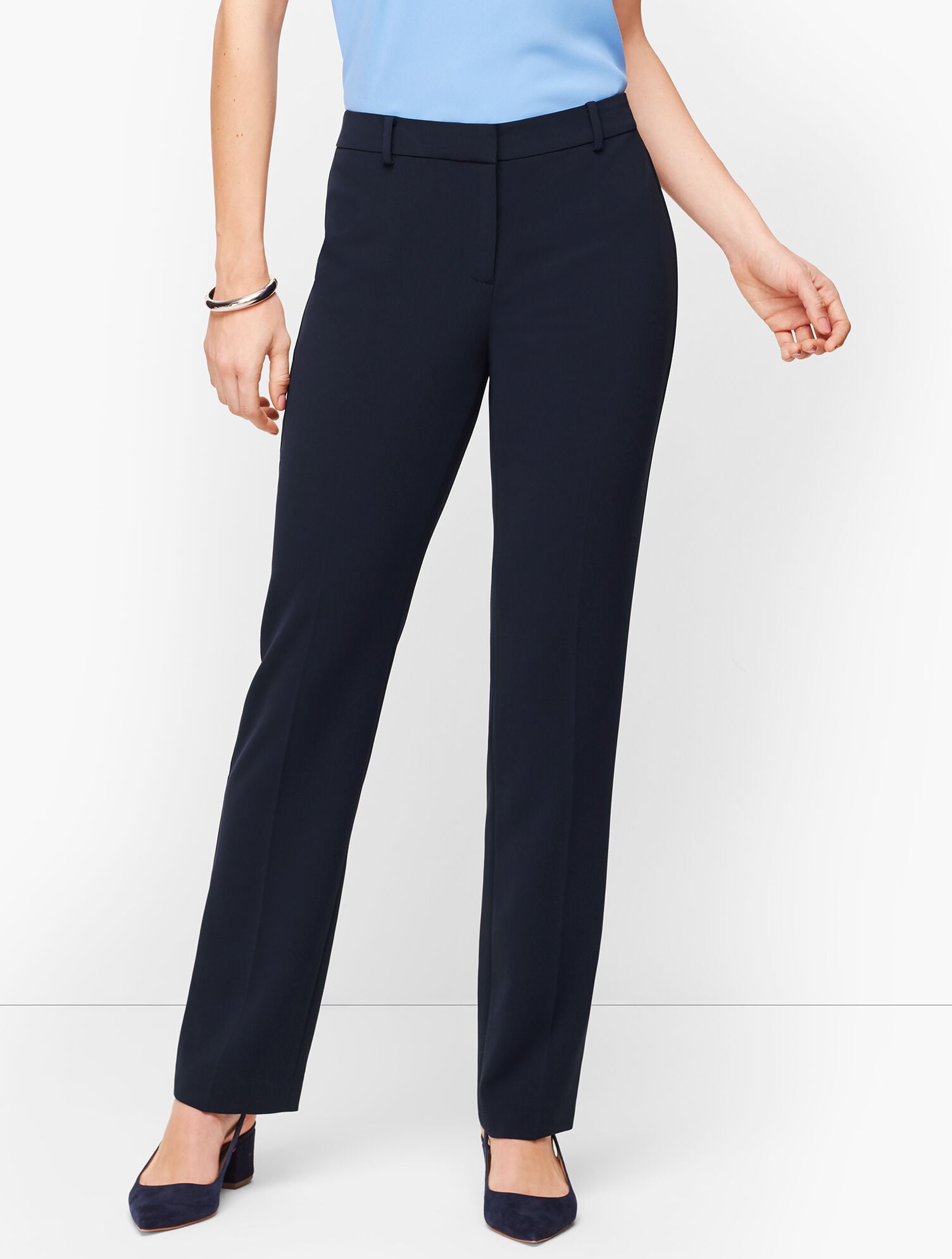 high waisted curvy dress pants Curvy Teal-tini Dress Pant 2X
