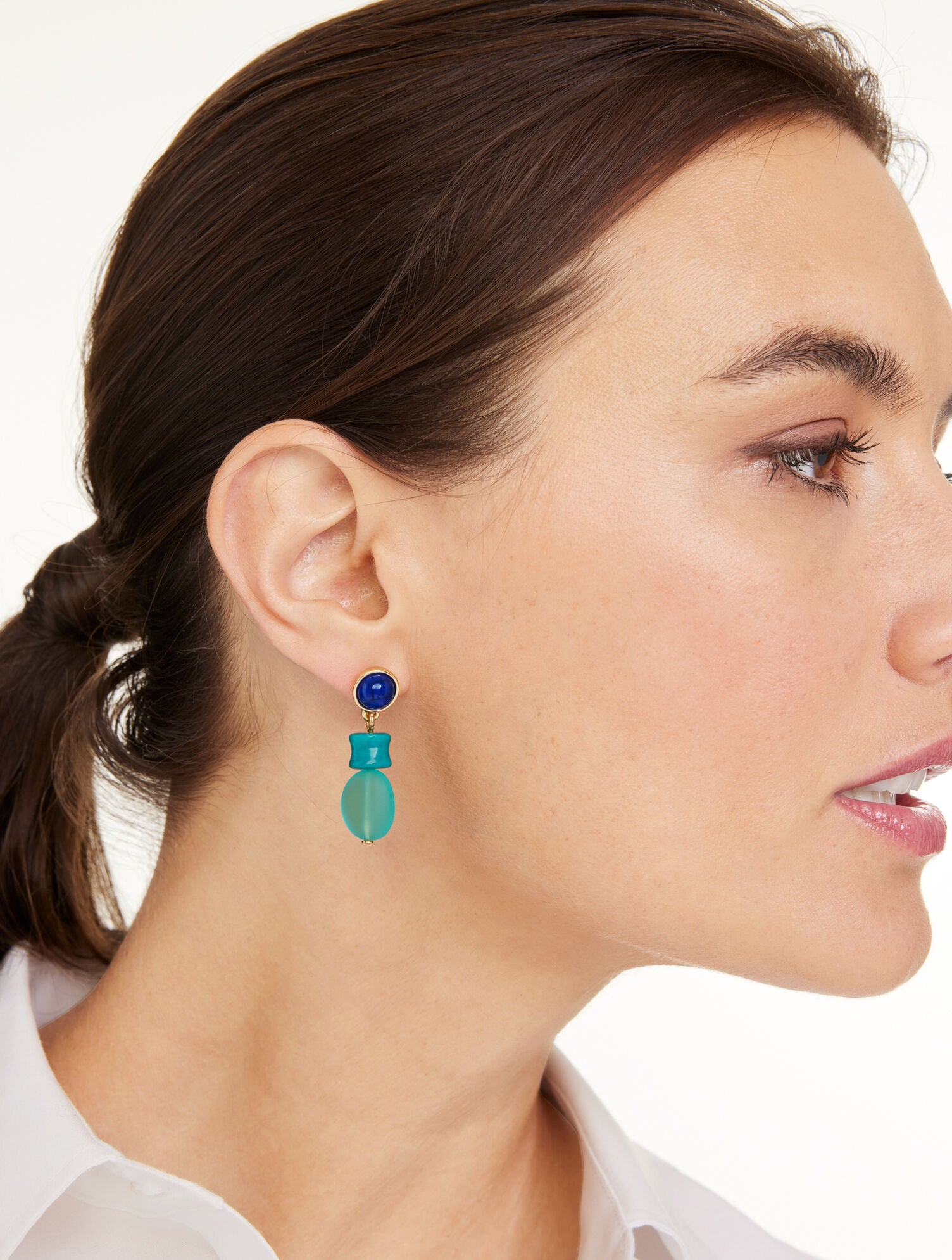 Ocean Depths Drop Earrings