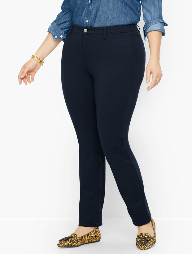 Plus Exclusive Talbots Soho 5-Pocket Straight Leg Pants