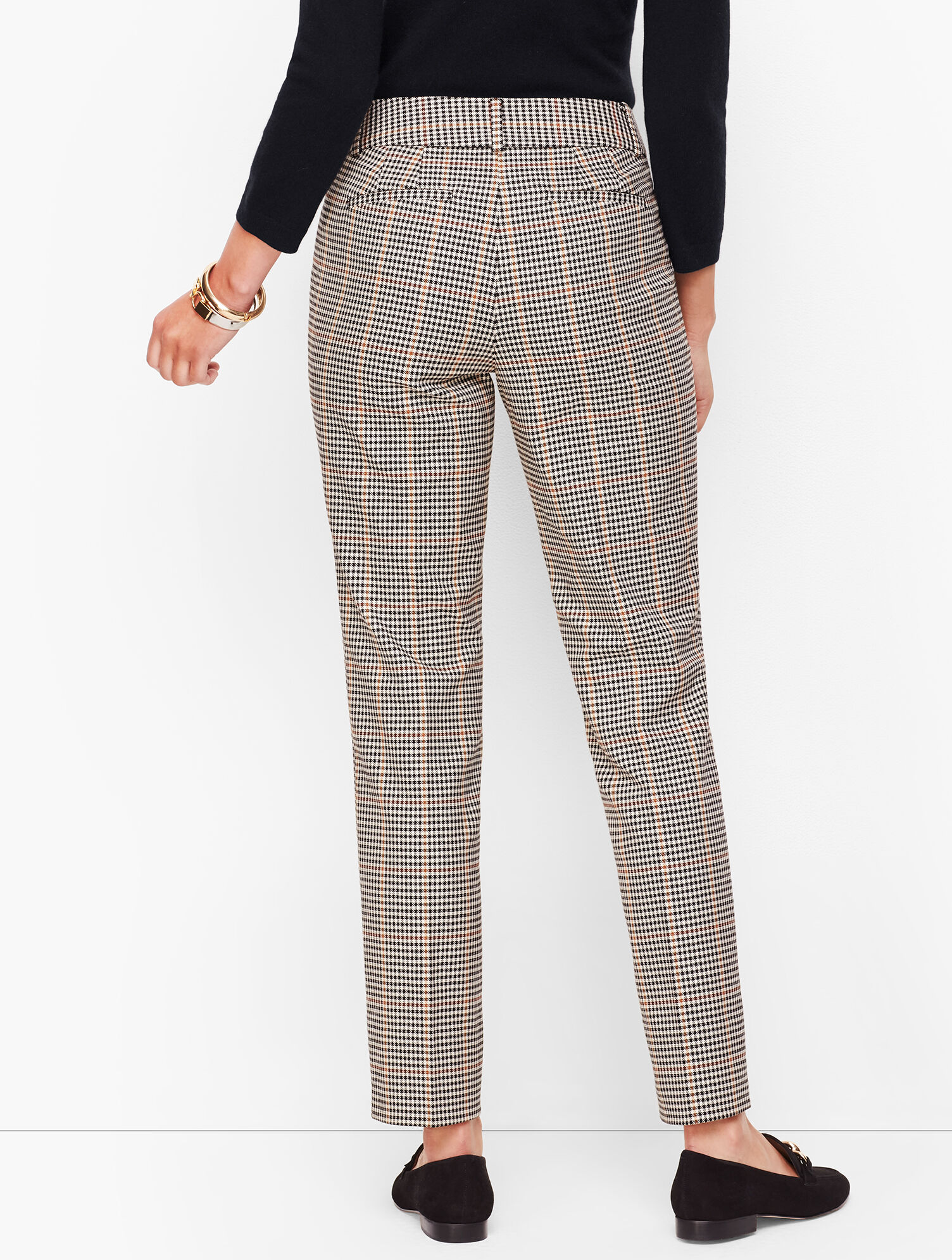 Talbots Hampshire Ankle Pants - Colton Check