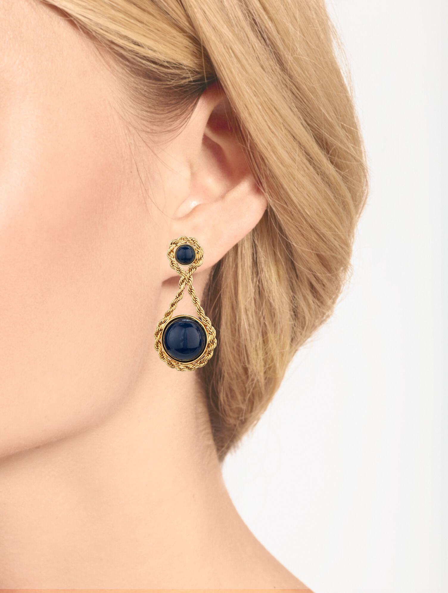 Nautical Rope Drop Earrings