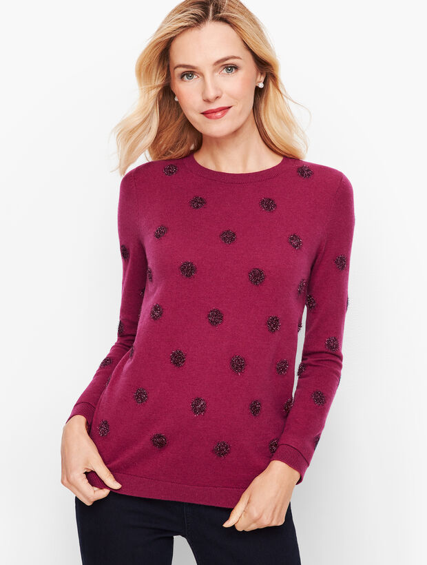 Tinsel Dot Sweater