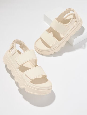 Sorel Leather Sunchase Sandals