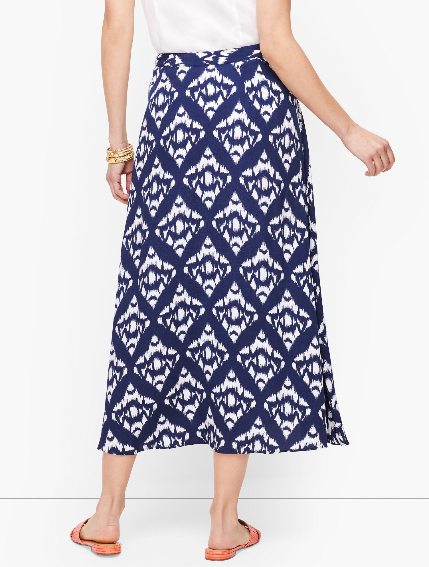 Ikat Midi Skirt