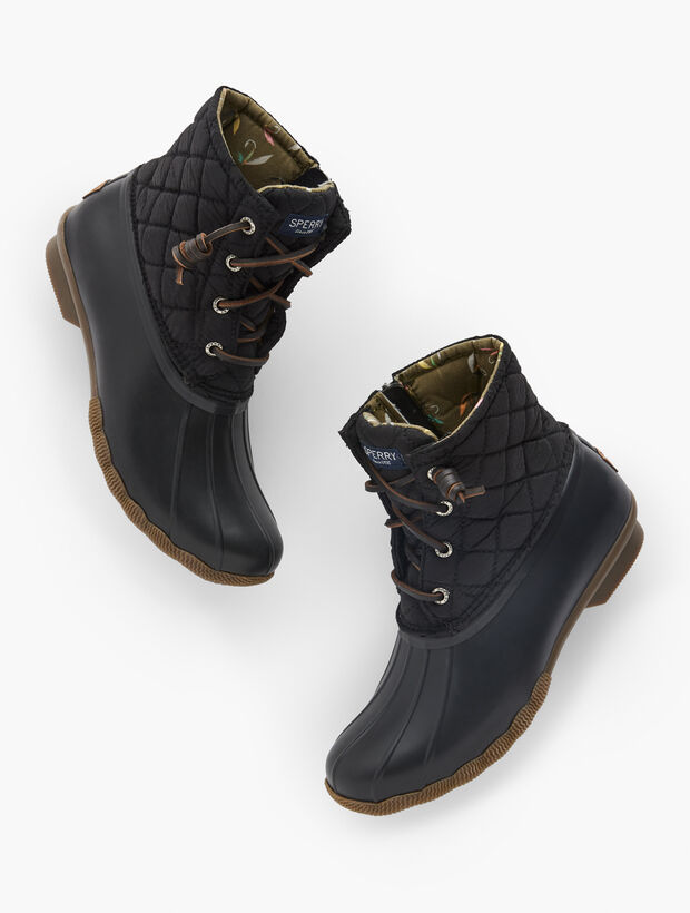 Sperry® Saltwater Nylon Quilted Duck Boots