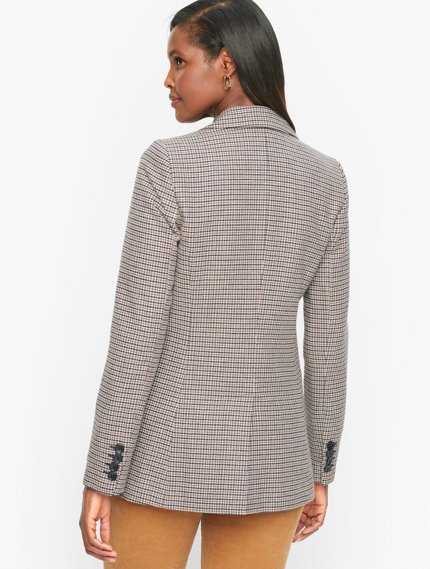Houndstooth Blazer